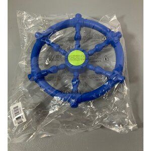 Backyard Discovery Premium Steering Wheel - Blue and Lime - NO HARDWARE